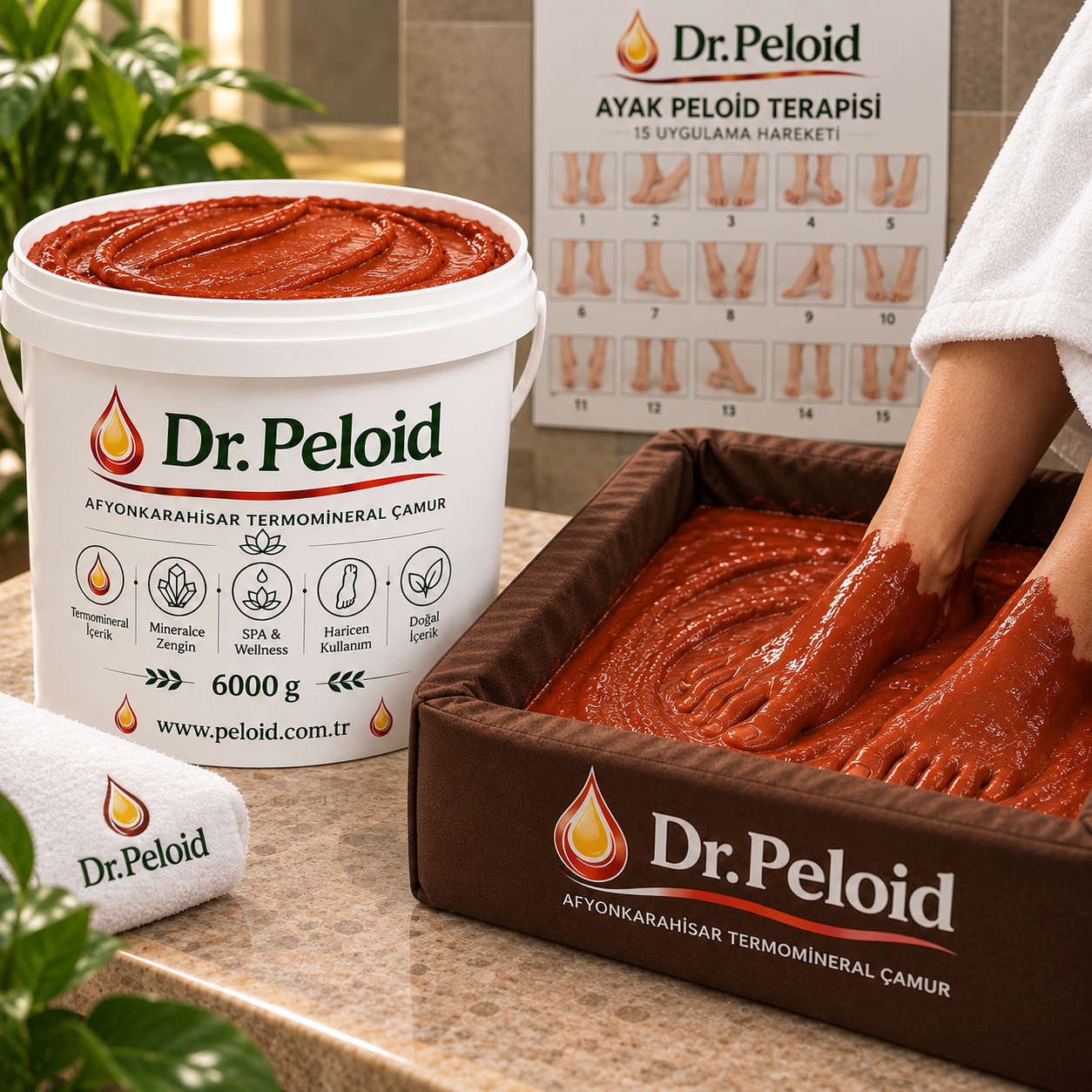 Dr. Peloid Ayak Terapi Seti – 6 kg